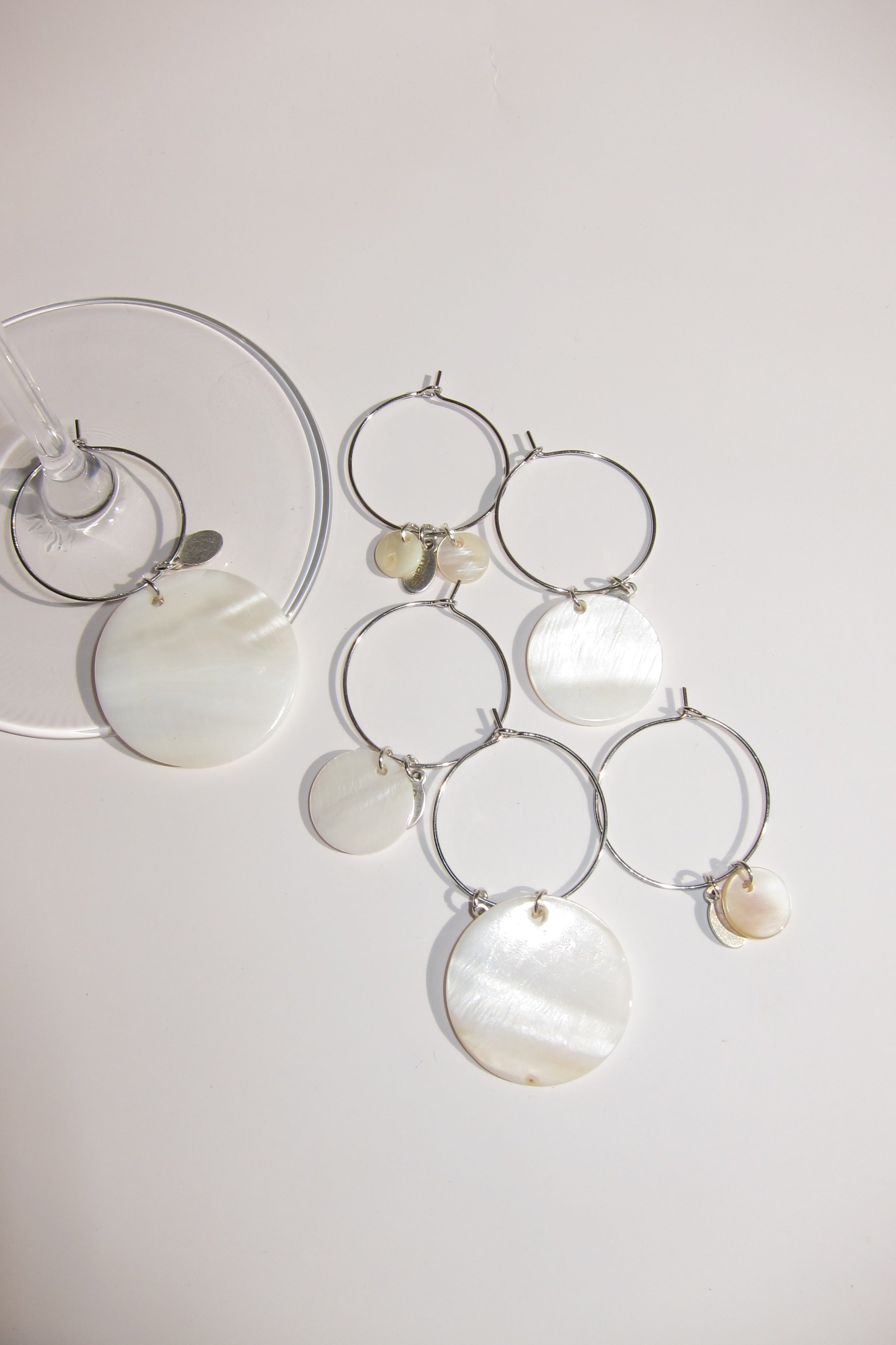 shell wine charms