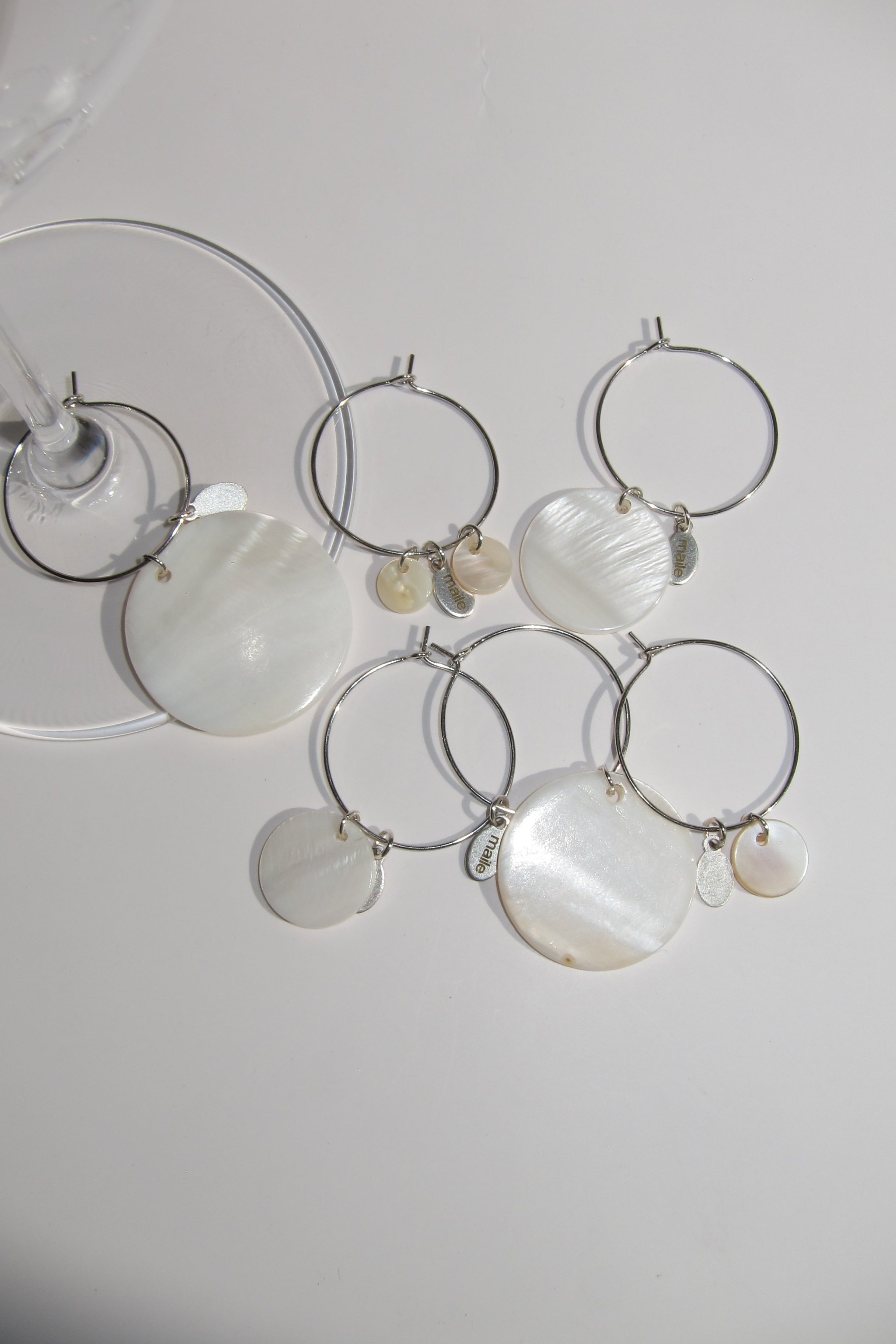 shell wine charms